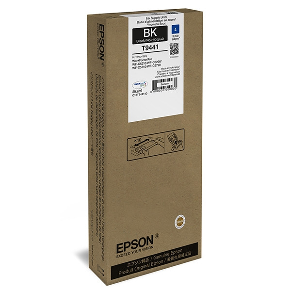 Epson T9441 inktcartridge zwart (origineel) C13T944140 025952 - 1