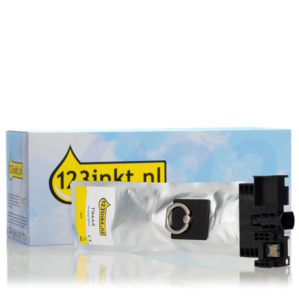 Epson T9444 inktcartridge geel (123inkt huismerk) C13T944440C 025959 - 1