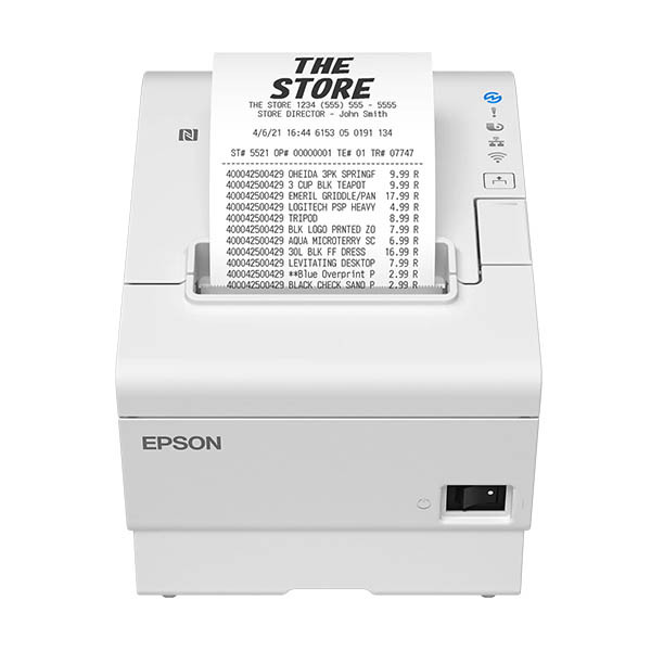 Epson TM-T88VII (111) bonprinter wit met USB en ethernet 832347 - 1