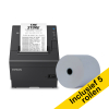 Epson TM-T88VII bonprinter met ethernet bundel met 5 Blue4est kassarollen 80x80x12 832364 - 1