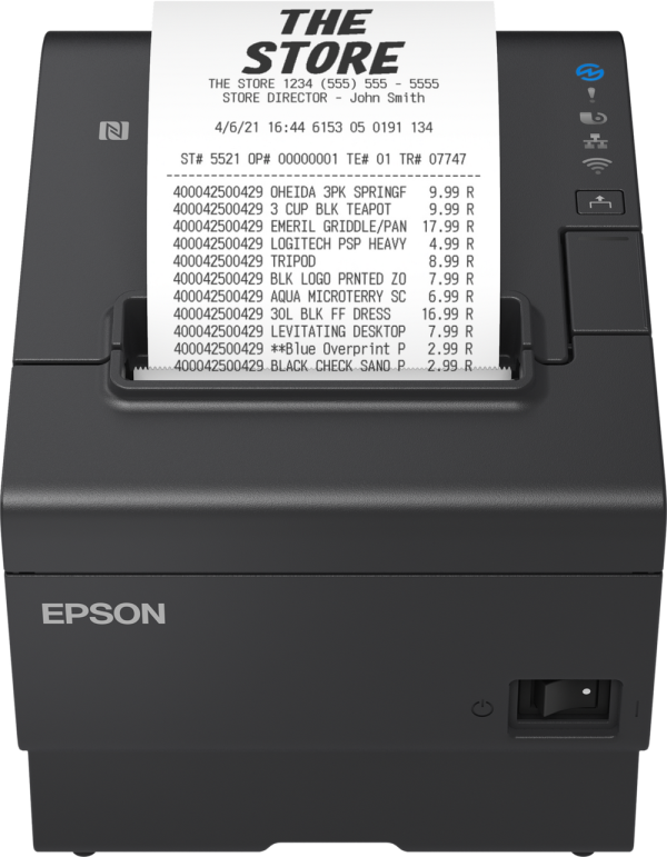 Epson TM-T88VII bonprinter met ethernet en wifi C31CJ57112 831916 - 1