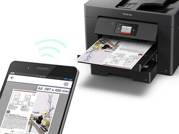 Epson WorkForce WF-7830DTWF all-in-one A3 inkjetprinter met wifi (4 in 1)  846207 - 5