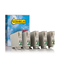 Epson aanbieding: 604XL (T10H6) serie 2x zwart + 3 kleuren (123inkt huismerk)  160813