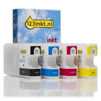 Epson aanbieding: 79 serie zwart + 3 kleuren (123inkt huismerk) C13T79114010C C13T79124010C C13T79134010C C13T79144010C 127012