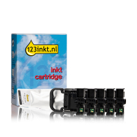 Epson aanbieding: C13T11D serie 2x zwart + 3 kleuren (123inkt huismerk)  160820