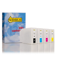 Epson aanbieding: T04C-serie zwart + 3 kleuren (123inkt huismerk)