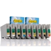 Epson aanbieding: T087-serie (2 soorten zwart + 5 kleuren + optimizer) (123inkt huismerk)  110588