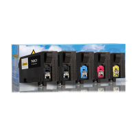 Epson aanbieding: T40C serie 2x zwart + 3 kleuren (123inkt huismerk)  160833