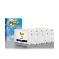 Epson aanbieding: T41F serie 2x zwart + 3 kleuren (123inkt huismerk)  160835