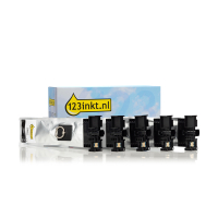 Epson aanbieding: T945 serie 2x zwart + 3 kleuren (123inkt huismerk)  160848