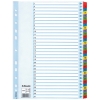 Esselte 100164 kartonnen indexen A4 met 31 tabs (11-gaats)