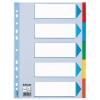 Esselte 100191 kartonnen tabbladen A4 met 5 tabs (11-gaats) 100191 203846