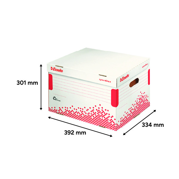 Esselte 623914 speedbox opberg- en transportdoos A4 392 x 334 x 301 mm (15 stuks) 203216 - 3