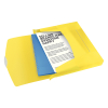 Esselte 6240 Vivida documentenbox transparant geel 40 mm (380 vel) 624052 203222 - 2