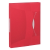 Esselte 6240 Vivida documentenbox transparant rood 40 mm (380 vel)