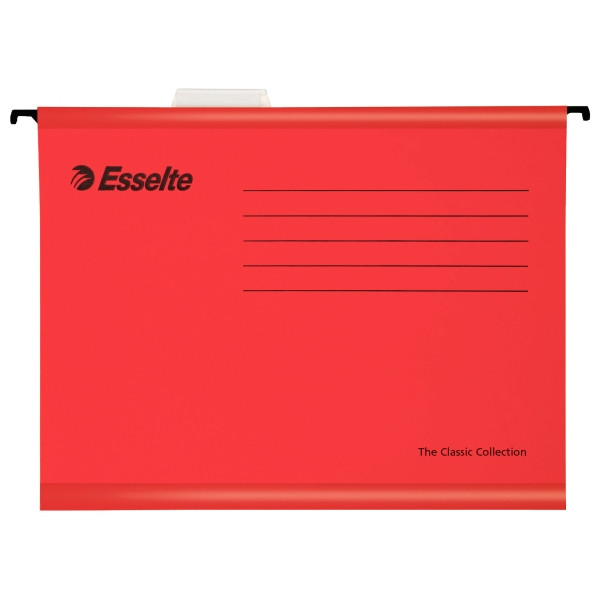 Esselte Classic versterkte hangmap - voor A4, rood (25 stuks) 90316 203232 - 1