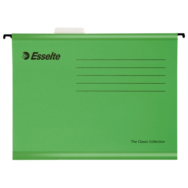 Esselte Classic versterkte hangmap - voor Folio, groen (25 stuks) 90379 203238 - 1