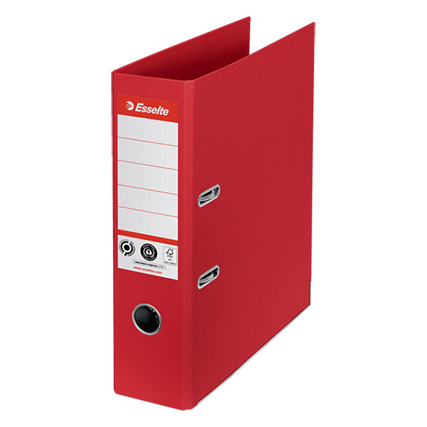 Esselte No.1 ordner A4 gerecycled karton rood 75 mm 203711 Esselte No.1 ordner A4 gerecycled karton rood 75 mm 203711 - 1