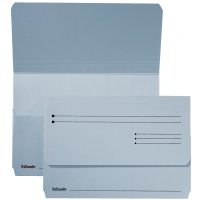 Esselte Pocket-File kartonnen dossiermappen blauw (25 stuks) 15843 203694