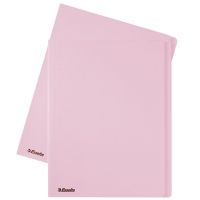 Esselte inlegmap van dossierkarton met 10 mm overslag A4 roze (100 stuks) 1033421 203658