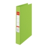 Esselte plastic ringband met 2 O-ringen VIVIDA groen metallic (42 mm)