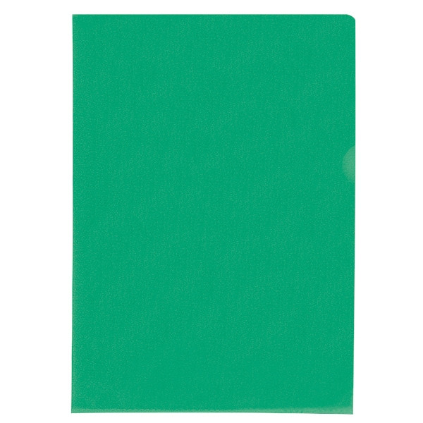 Esselte zichtmap groen A4 105 micron (100 stuks) 54838 203892 - 1