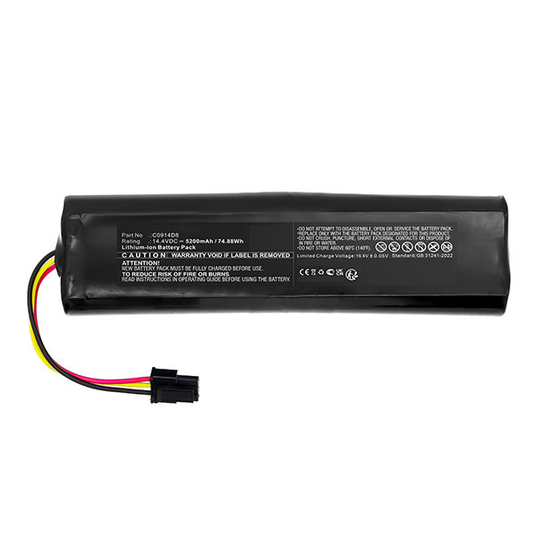 Eufy C0914D8 accu (14.4 V, 5200 mAh, 123accu huismerk) AEU00039 - 1