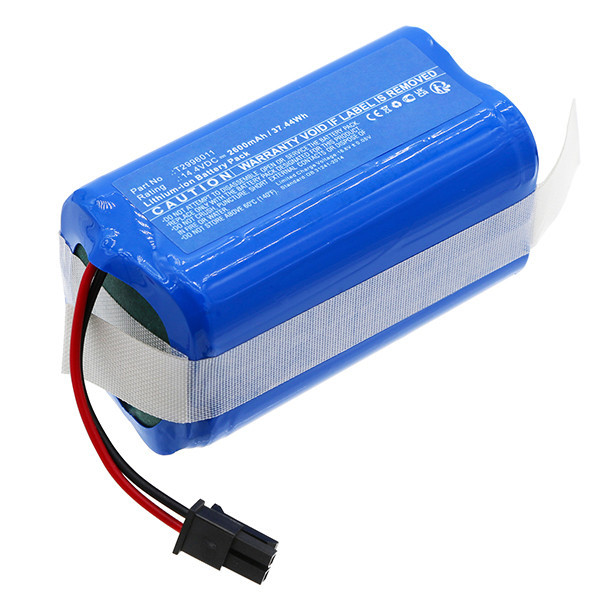 Eufy T2996011 / CMICR18650F9M-4S1P accu (14.4 V, 2600 mAh, 123accu huismerk) AEU00027 - 1