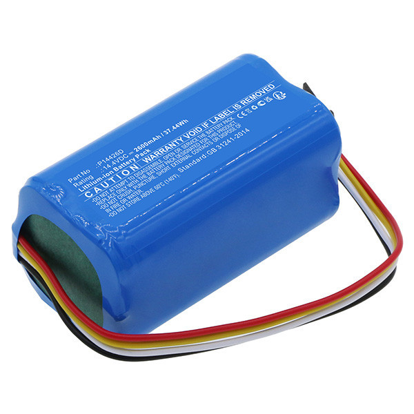 Eureka BP14426A / P14426D accu (14.4 V, 2600 mAh, 123accu huismerk) AEU00021 - 1