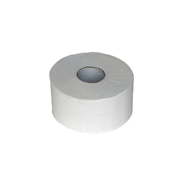 Euro Products Mini Jumbo toiletpapier 2-laags 180 m wit (12 stuks) 298045 - 1