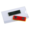 Europel naambadge met magneet 75 x 40 mm (24 stuks)