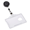 Europel naambadge open met afrolmechanisme 85 x 54 mm (10 stuks)