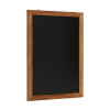 Europel wandkrijtbord met lijst 50 x 70 cm naturel 226989 - 1