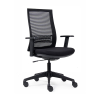 Euroseats Canillo bureaustoel net zwart (incl. armleggers) 205877 - 1