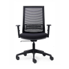Euroseats Canillo bureaustoel net zwart (incl. armleggers) 205877 - 2
