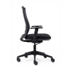 Euroseats Canillo bureaustoel net zwart (incl. armleggers) 205877 - 3