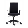 Euroseats Canillo bureaustoel stof zwart (incl. armleggers) 205876 - 2