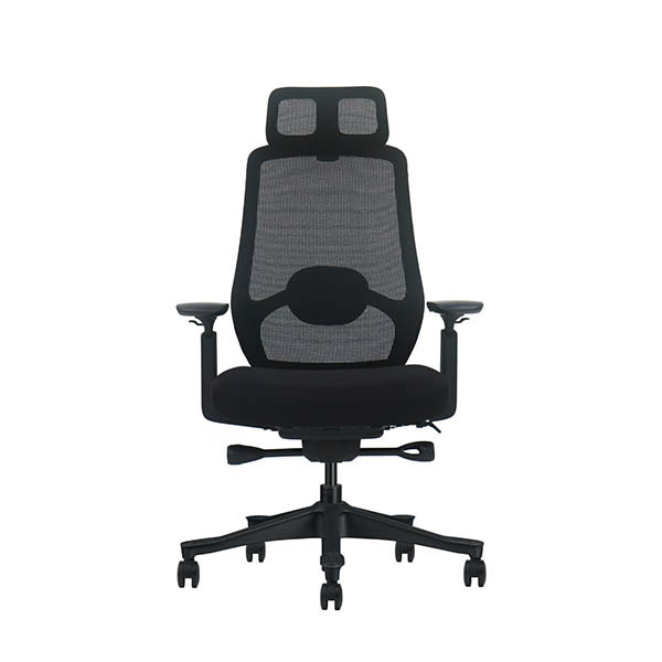 Euroseats Ferrara bureaustoel zwart (incl. hoofdsteun) 205790 - 2