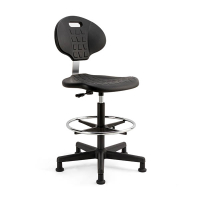 Euroseats Tarente werkstoel large zwart 205794