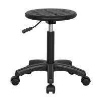 Euroseats Tarente werkstoel tabouret zwart 205795