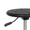 Euroseats Tarente werkstoel tabouret zwart 205795 - 3