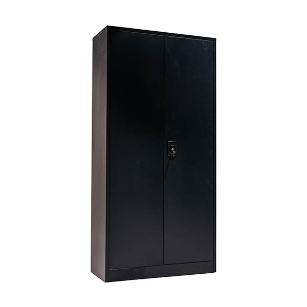 Euroseats draaideurkast zwart 185 x 90 x 40 cm 205800 - 1