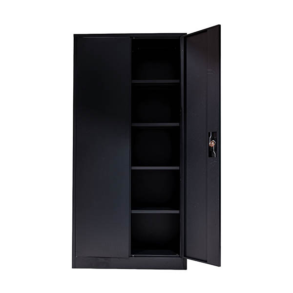 Euroseats draaideurkast zwart 185 x 90 x 40 cm 205800 - 4