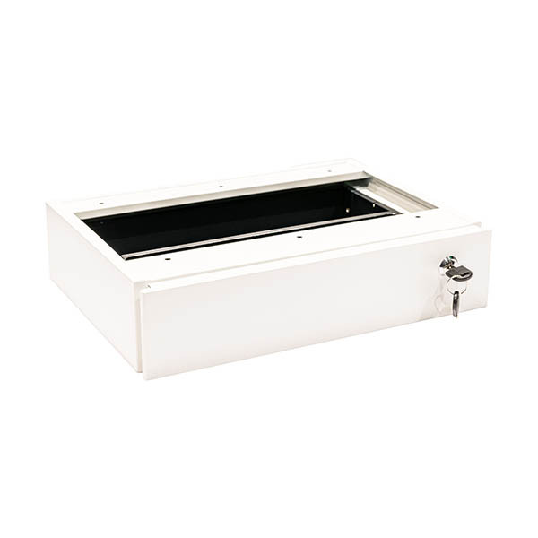 Euroseats persoonlijke lade wit 390 x 295 x 90 mm 205799 - 1