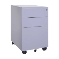 Euroseats verrijdbaar ladeblok grijs (met 1 universele lade) 205889