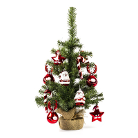 Everlands kunstkerstboom met versiering  60 centimeter K150302959