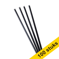Aanbieding: 4x Exacompta 25 Serodo klemstrips 9 mm zwart (100 stuks)