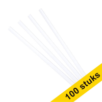 Aanbieding: 4x Exacompta Serodo klemstrips 3 mm transparant (100 stuks)