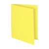 Exacompta Flash inlegmap karton A4 geel (100 stuks)