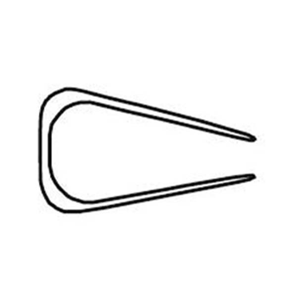 Exacompta Serodo klemstrips 6 mm transparant (25 stuks) 697080E 407283 - 5